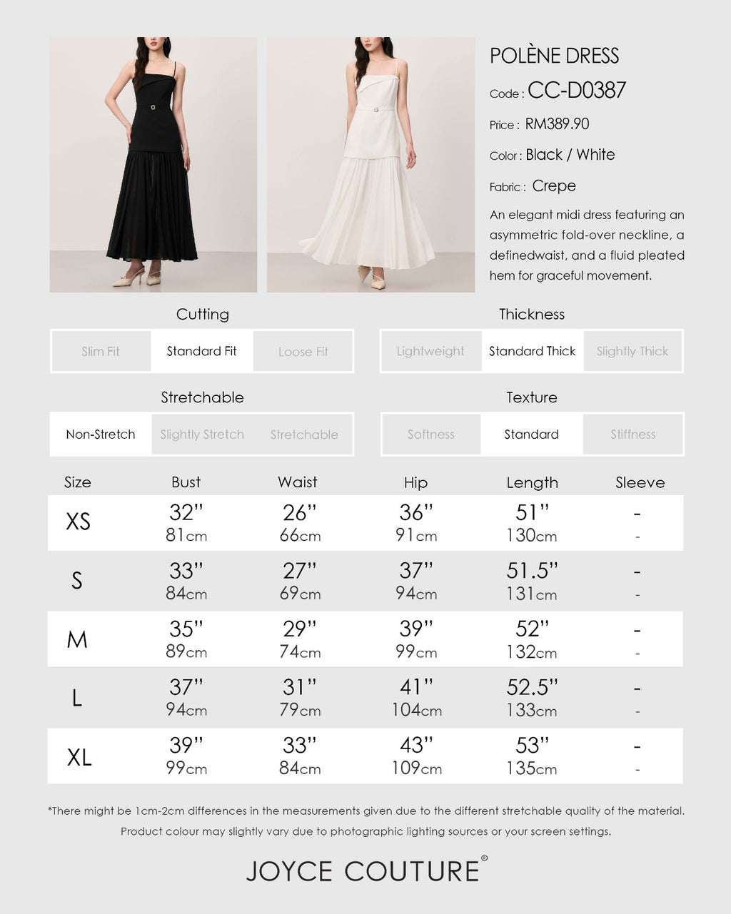 Polene Dress (Black)