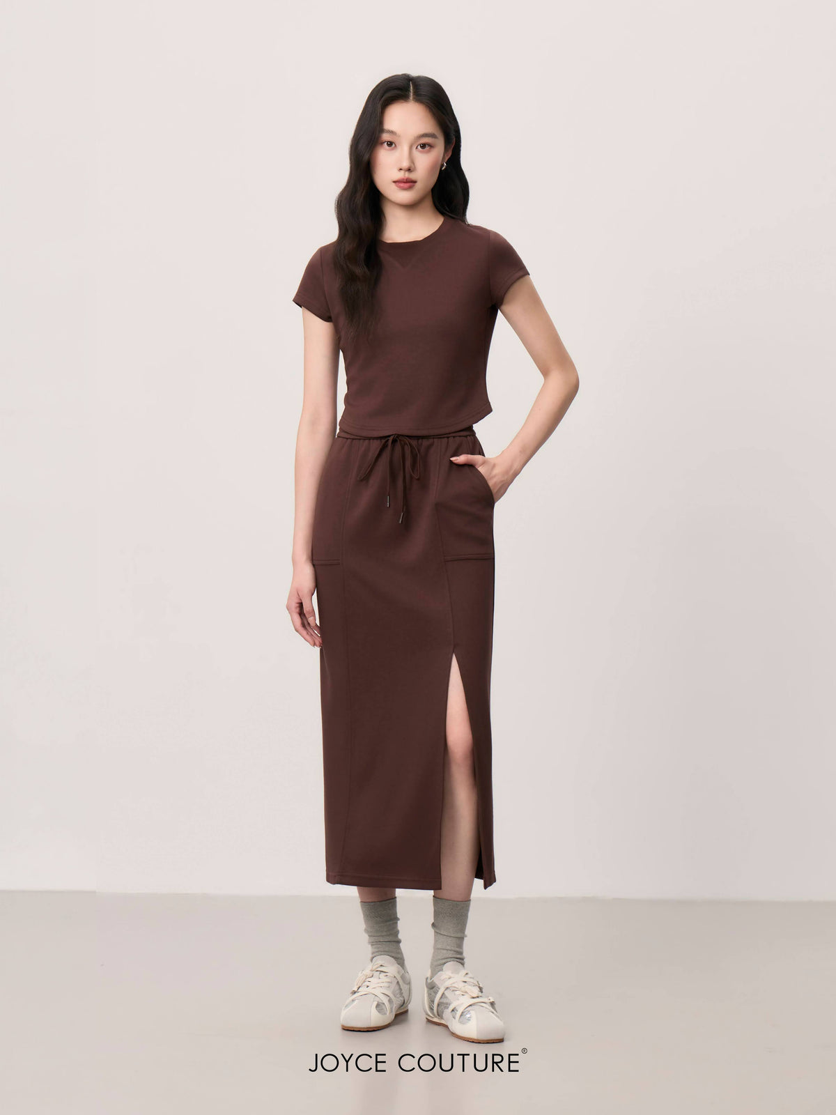 Selima Skirt (Coffee)