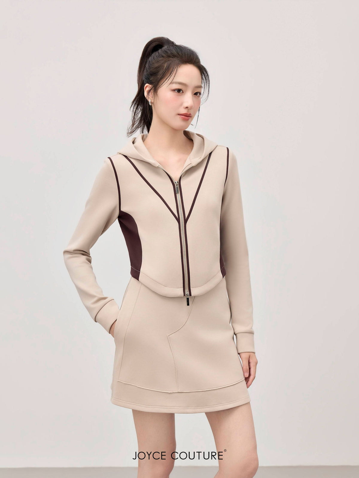 Soline Skirt (Beige)