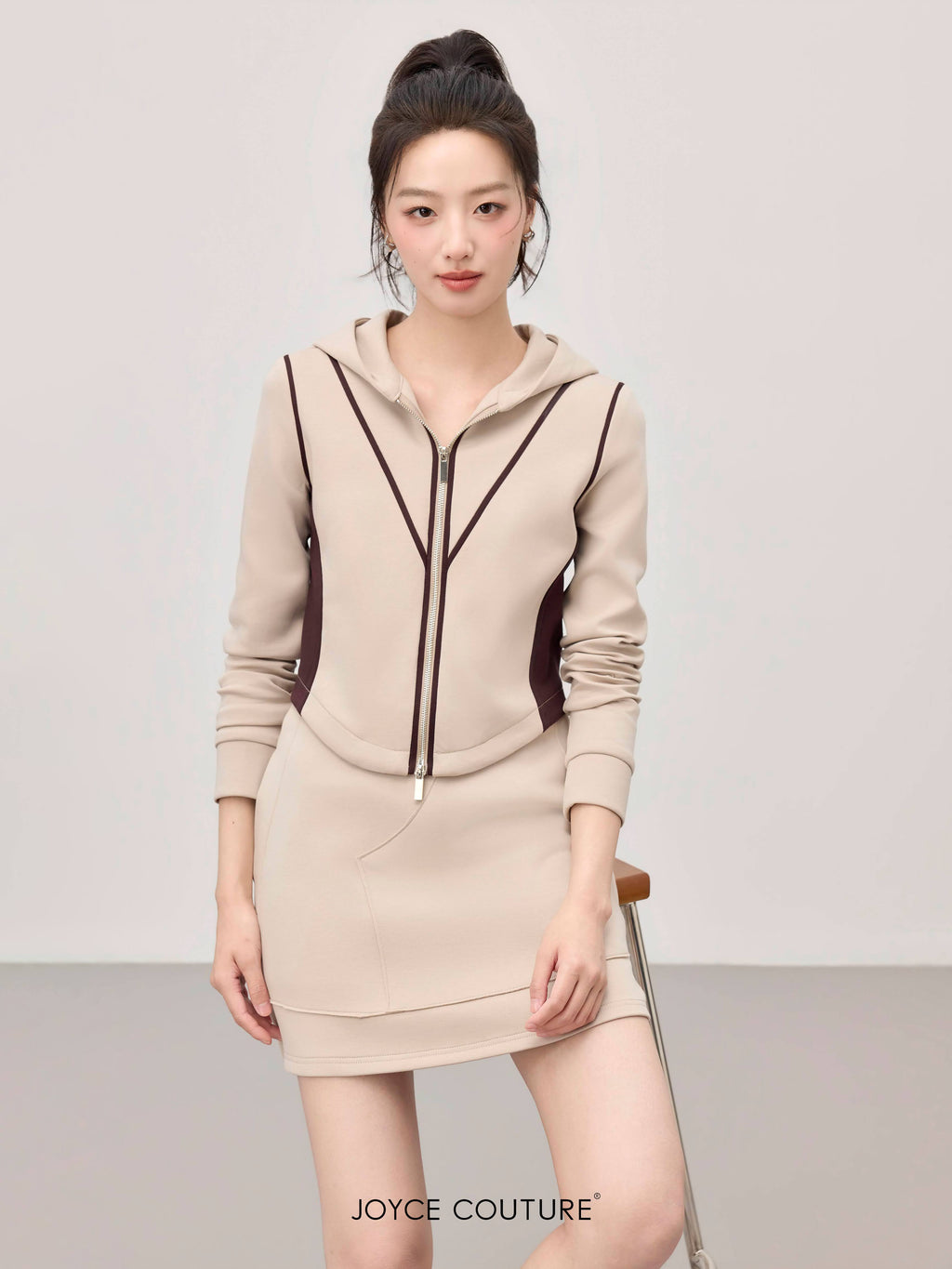 Soline Skirt (Beige)