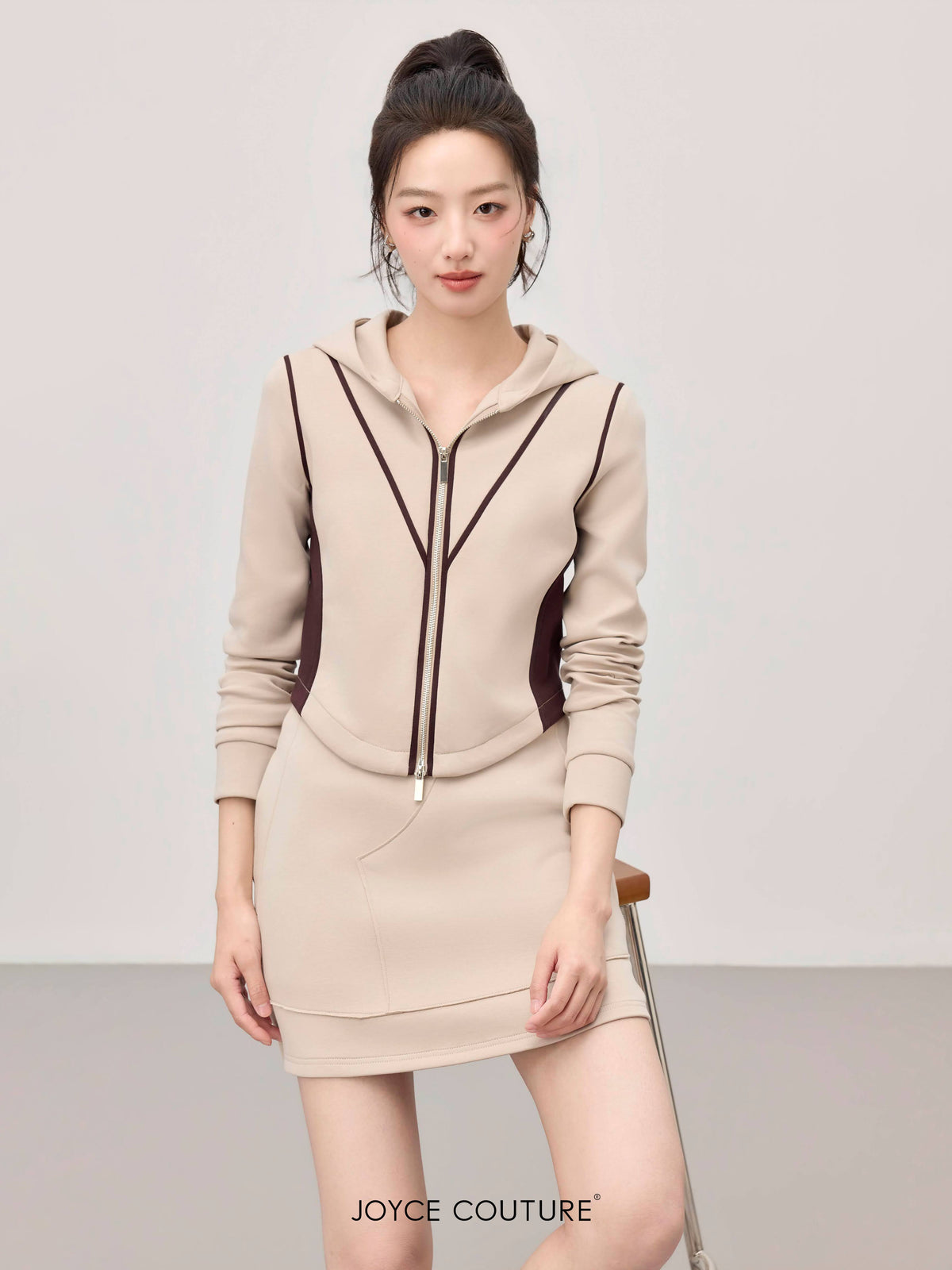 Soline Skirt (Beige)