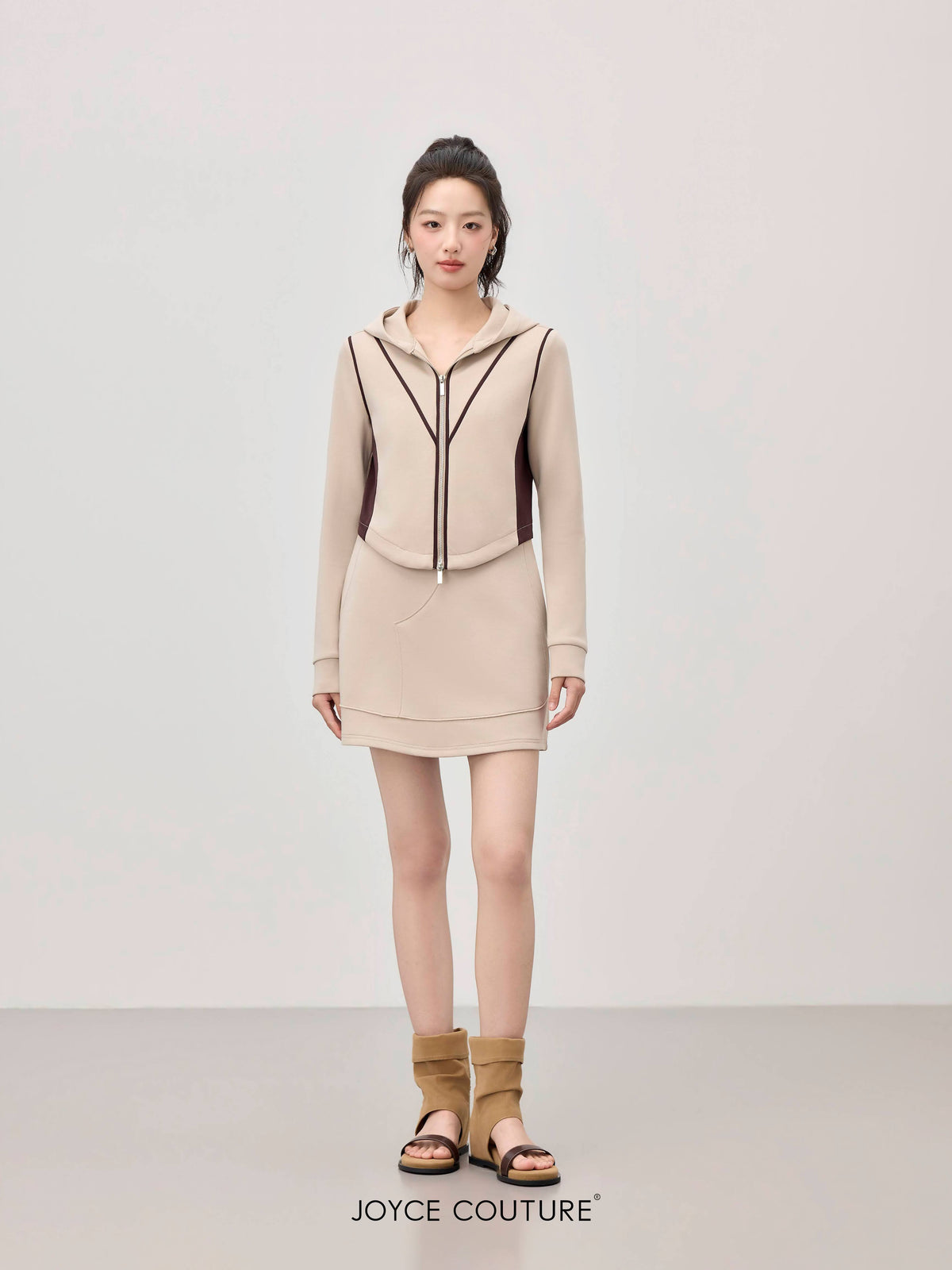 Soline Skirt (Beige)