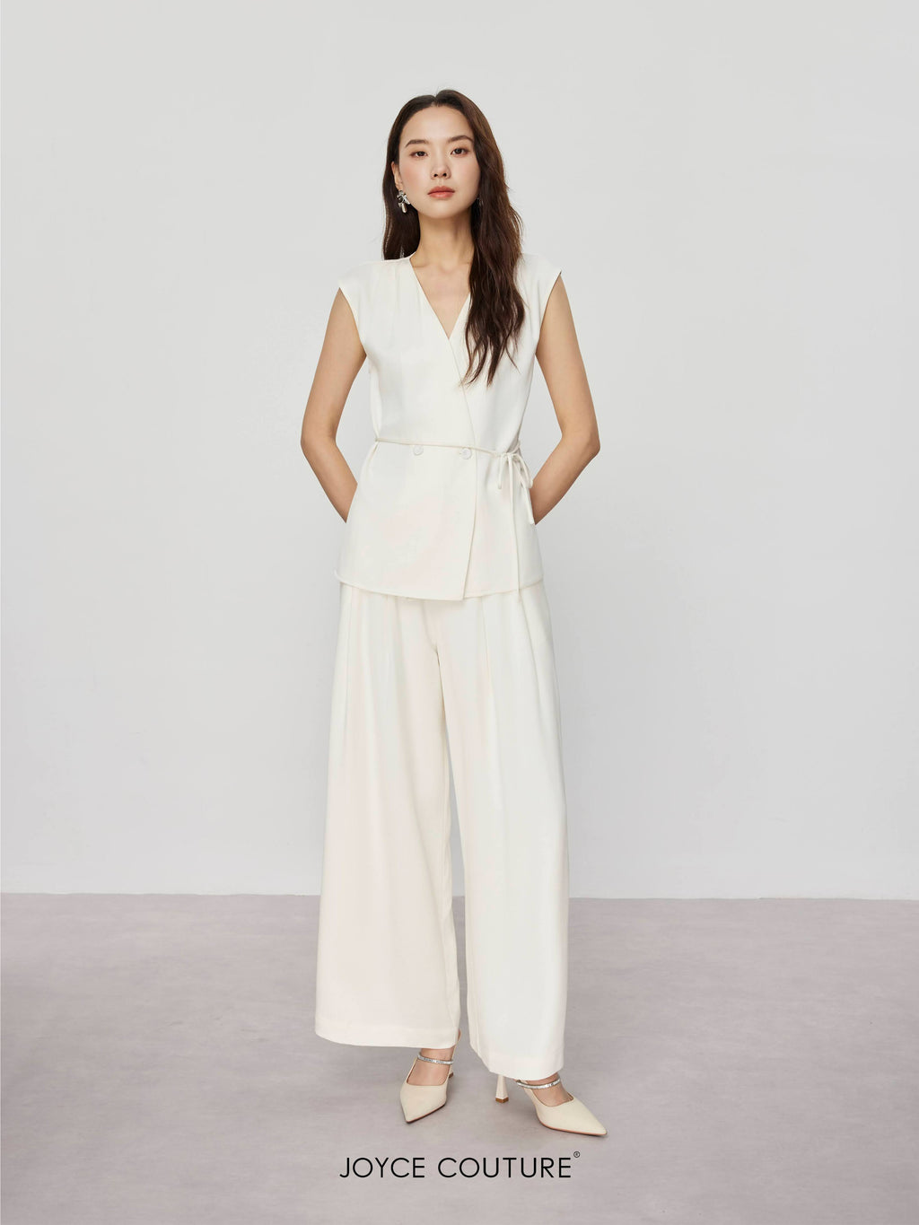 Thalise Pant (Ivory)