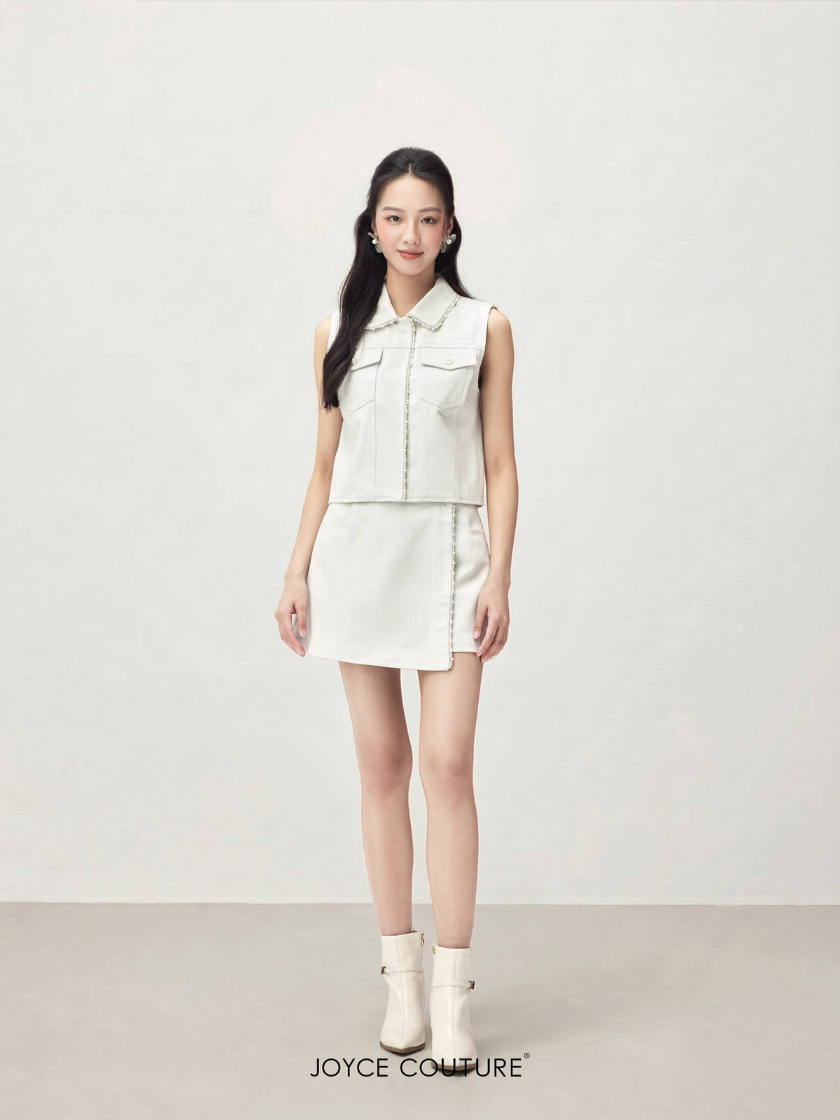 Viverine Skort (Silver Mist)