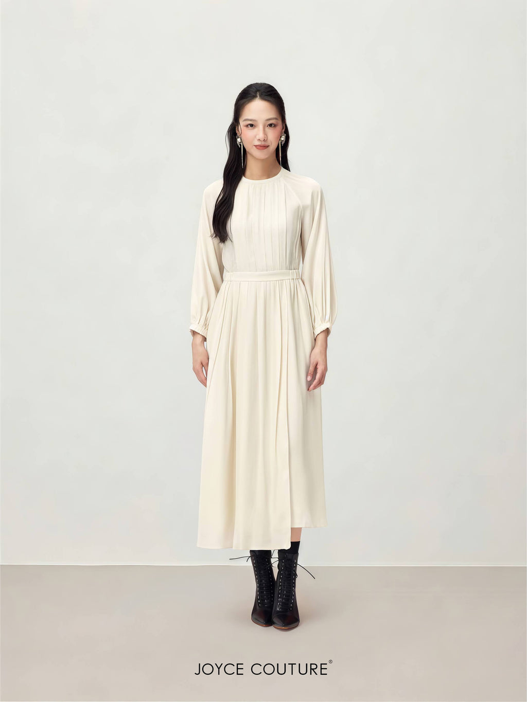 Zarina Dress (Beige)