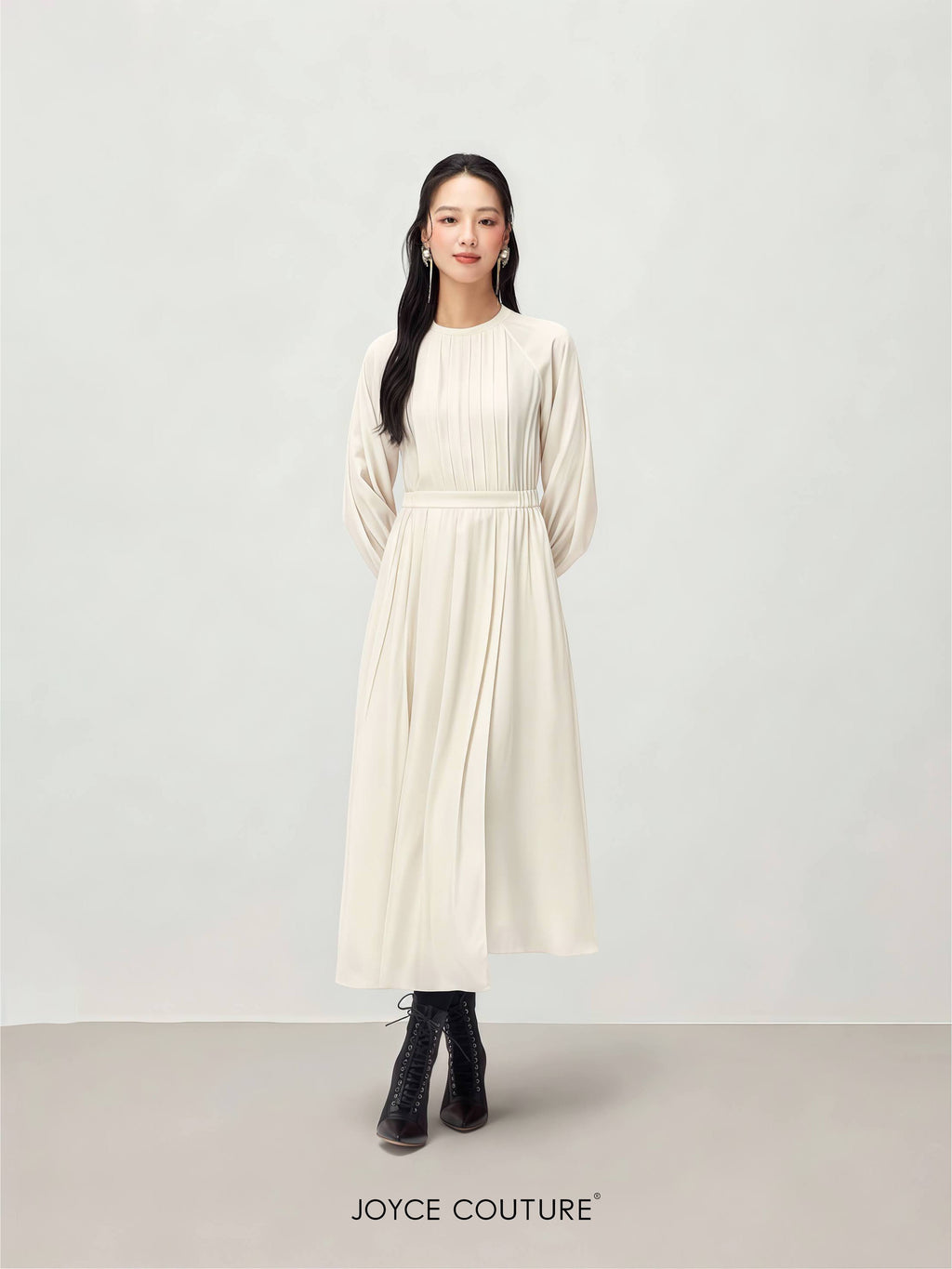 Zarina Dress (Beige)