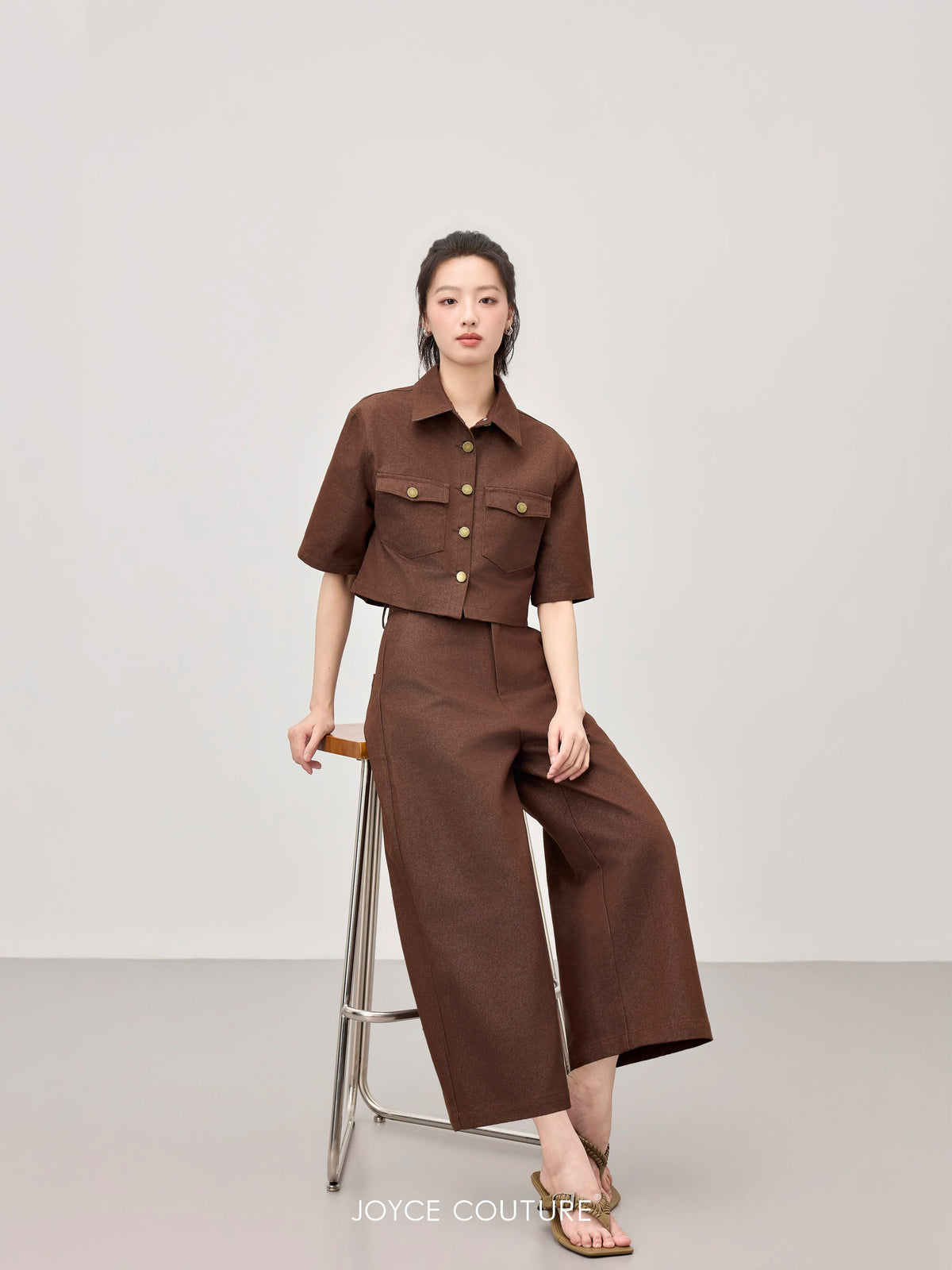 Zelie Top (Coffee)