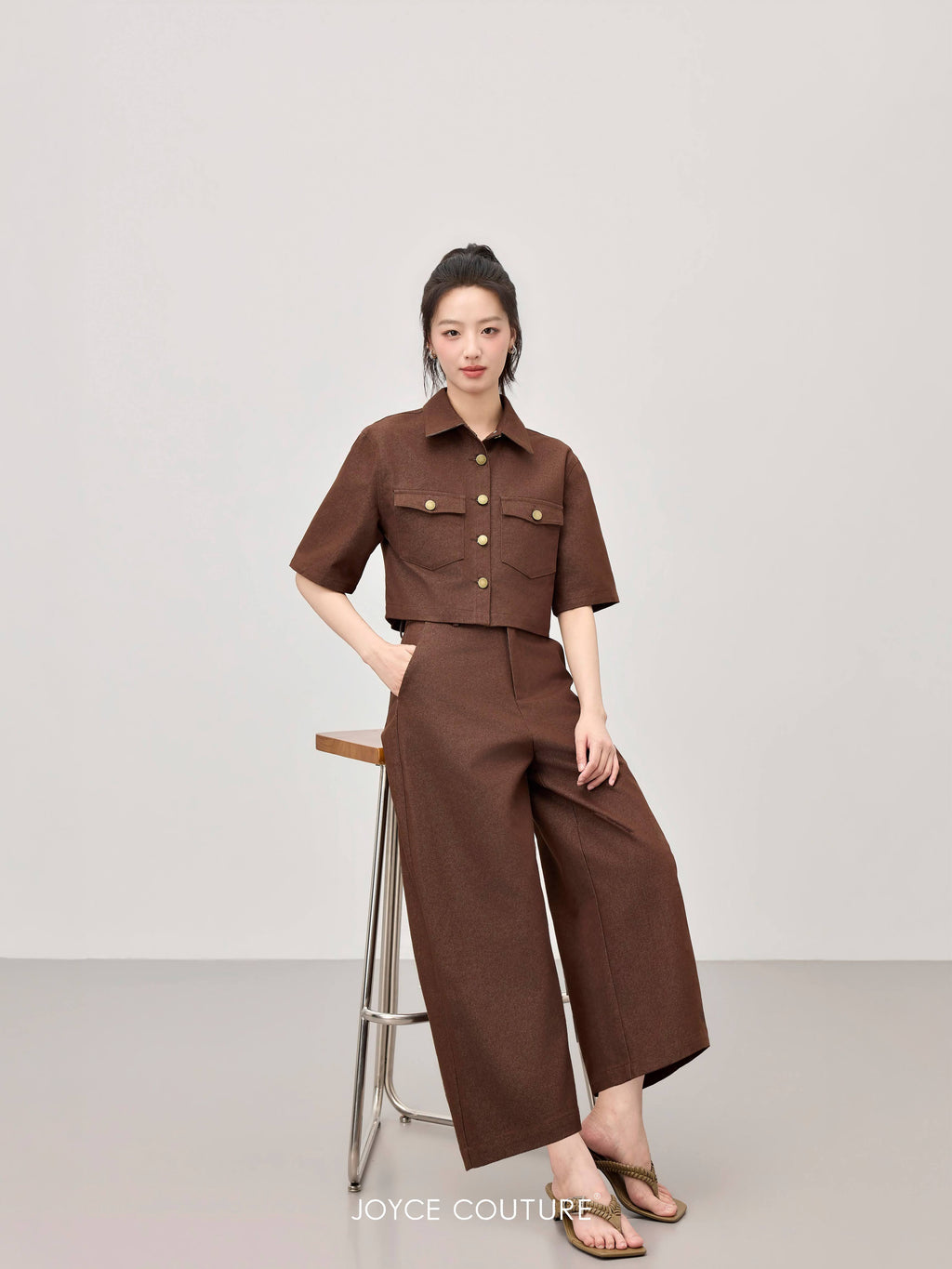 Zelie Top (Coffee)