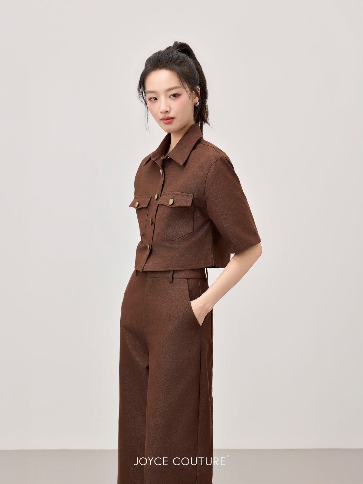 Zelie Top (Coffee)