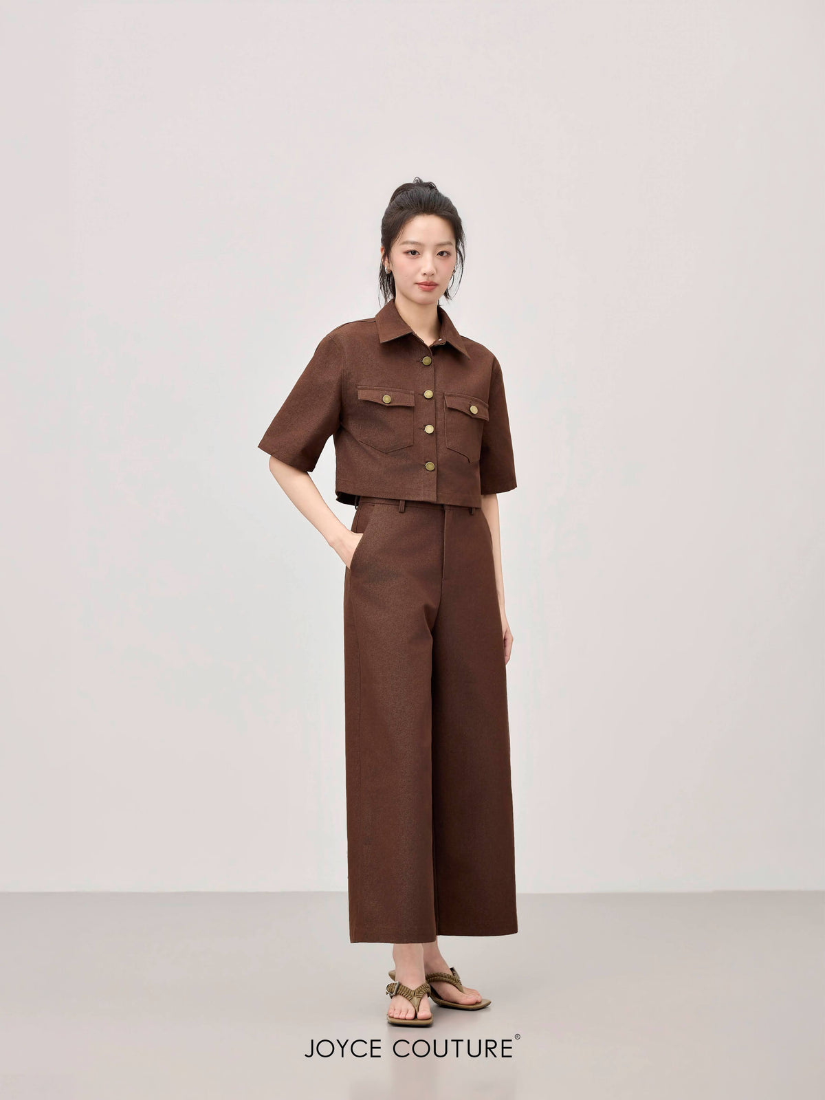 Zelie Top (Coffee)