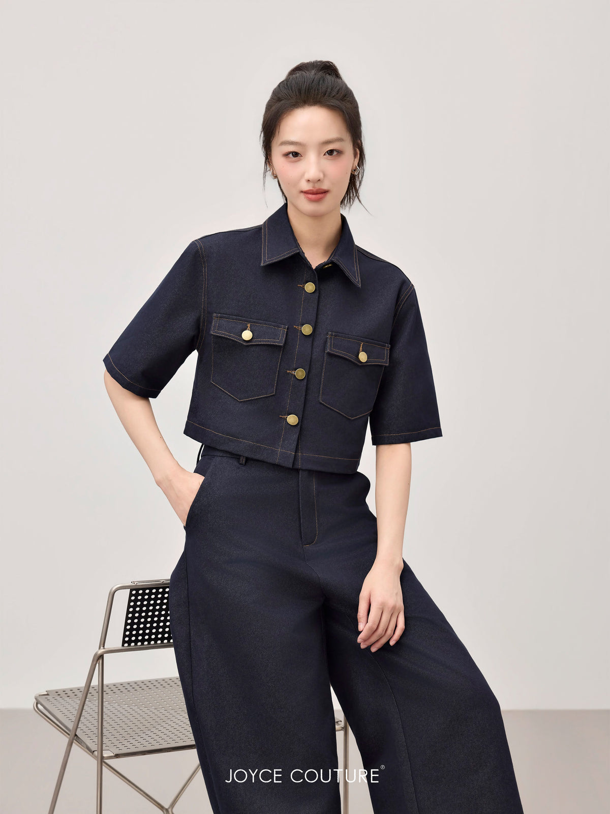 Zelie Top (Dark Blue)