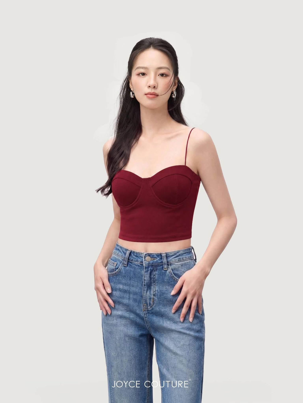 Zylah Tank (Wine Red)